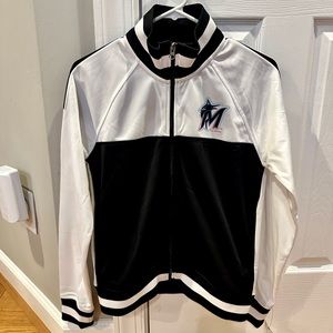 Miami Marlins Women’s Zip Jacket - small (never worn, new with tags)
